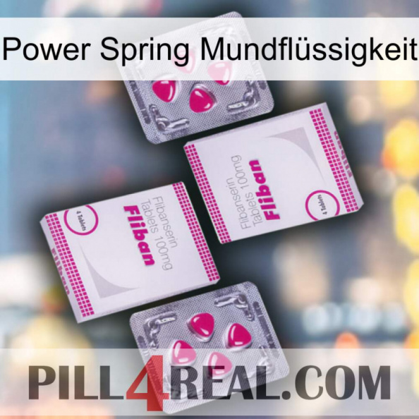 Power Spring Mundflüssigkeit 33